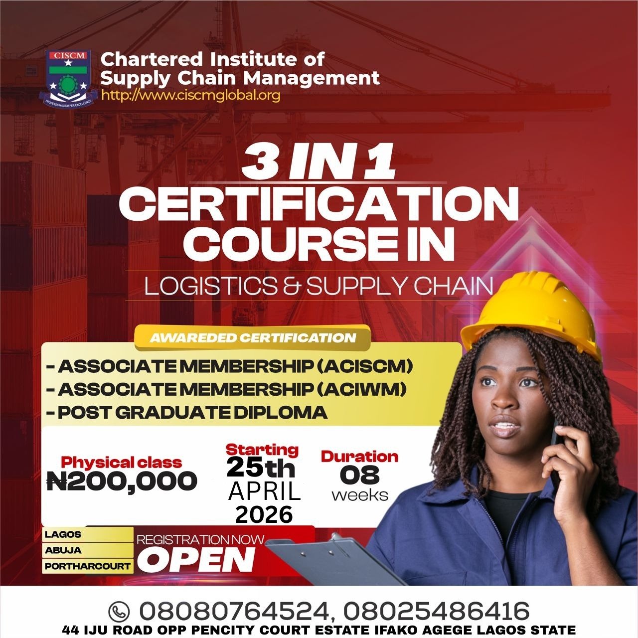 Chartered Supply Chain 3 in 1 Certification Course